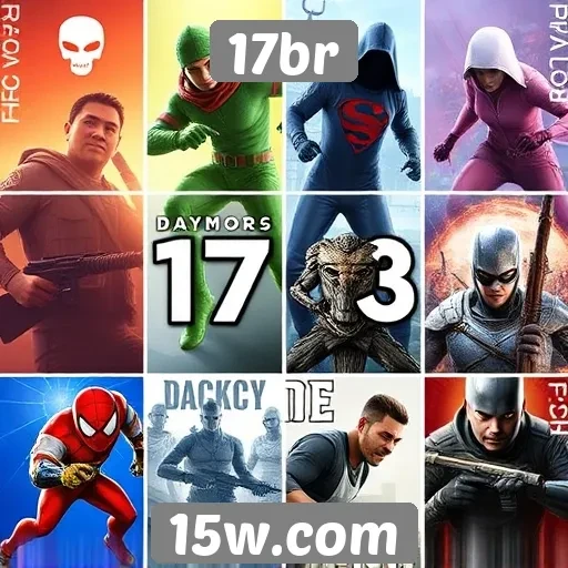 Comparativo de jogos populares no 17br